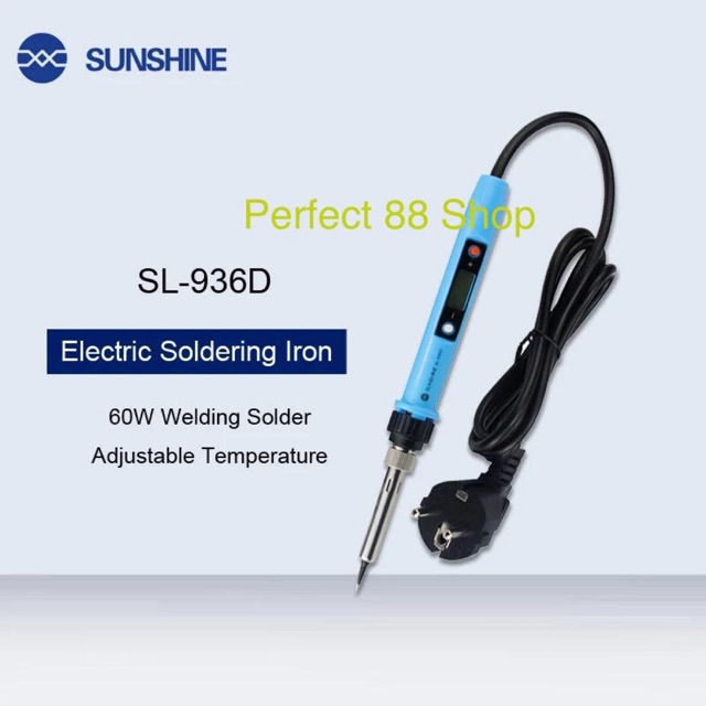 Solder Sunshine Digital Solder Iron SL-936D 80-120W Kualitas Super