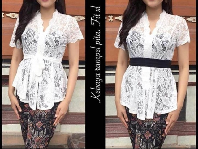 Set kebaya jadi pita ikat