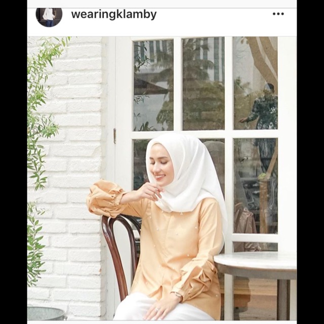 Luna Blouse by  WearingKlamby