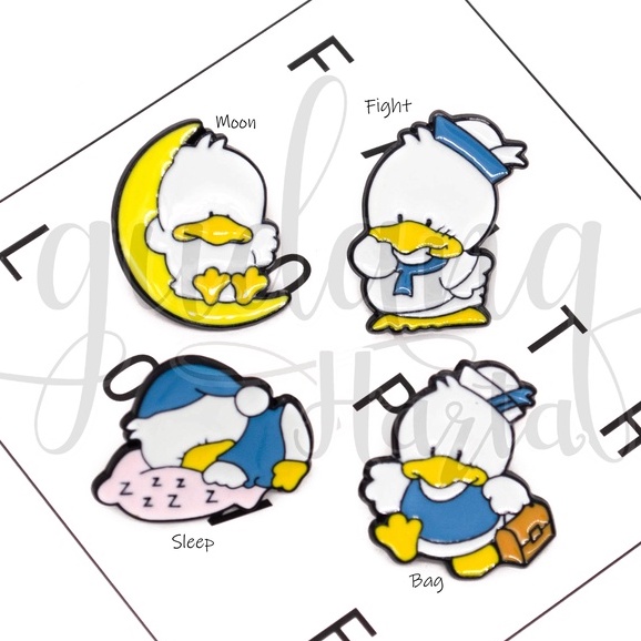 Pin Baby Duck Bros Tas Motif Bebek Unik Lucu GH 208774