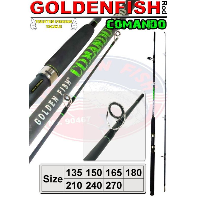 Joran 270 full fiber Golden fish comando