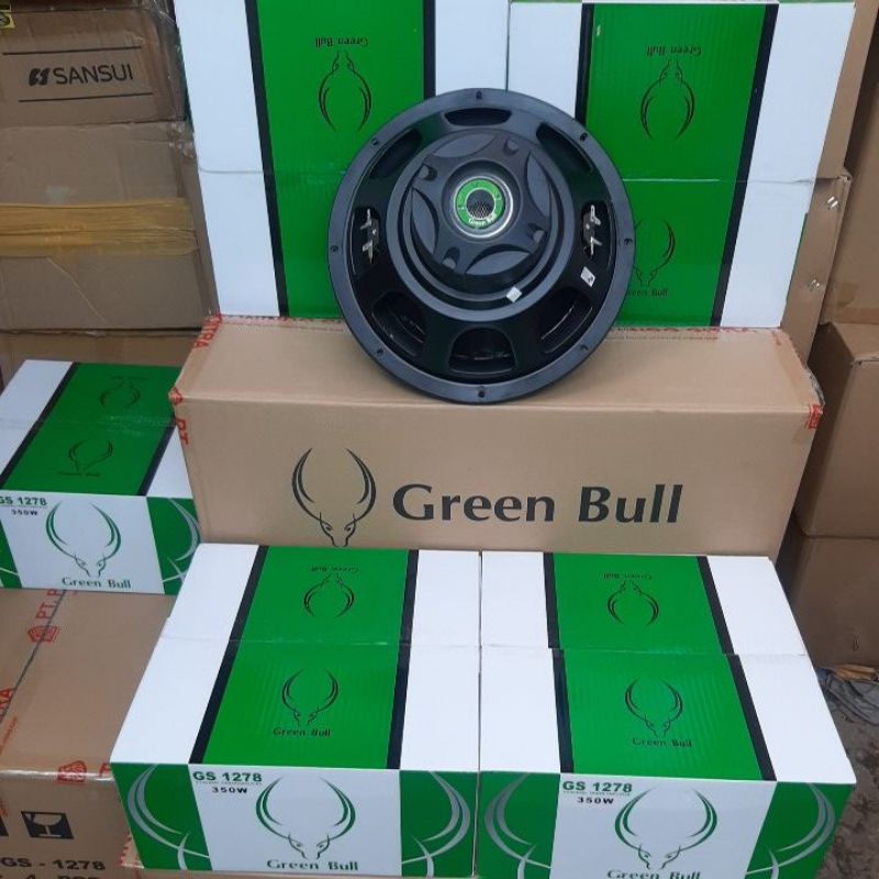 Subwoofer 12'' inch Double Coil GREEN BULL Subwoofer Greenbull Subwoofer Grenbull