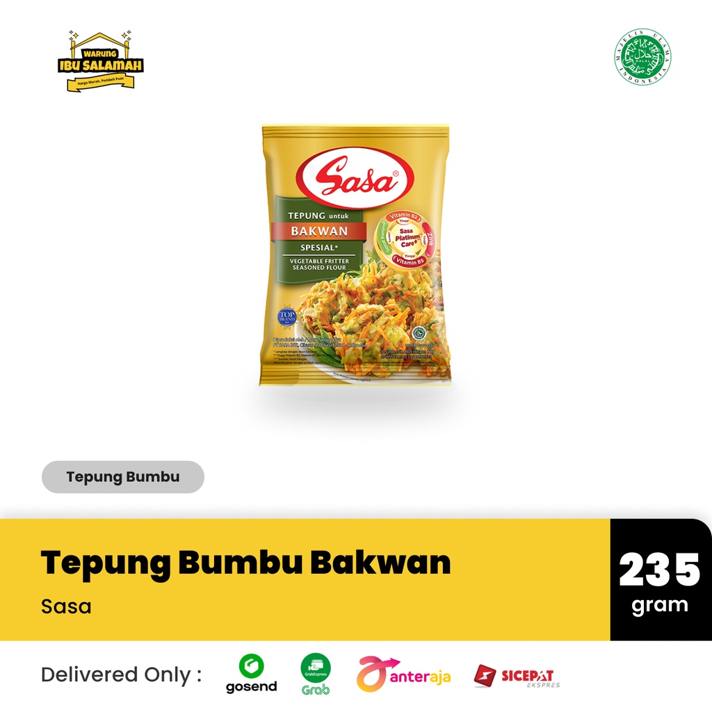 

Tepung Bakwan Sasa - 235 Gram