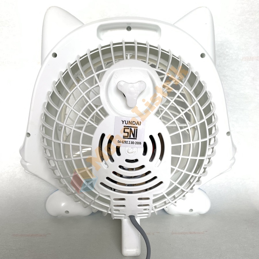 Kipas Angin Karakter Kartun Ruba Fox Serigala 10&quot; 10inch Box Fan Karakter Lucu