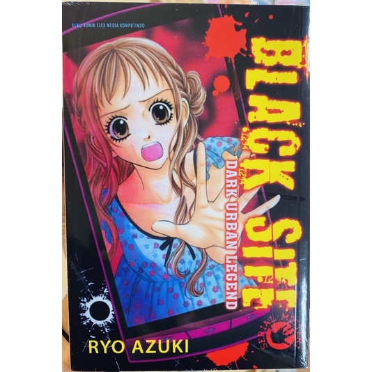 Buku komik OS black site dark urban legend
