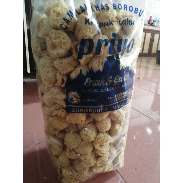 Jual Kerupuk Tahu Asli Magelang 250 Gram Indonesia Shopee Indonesia