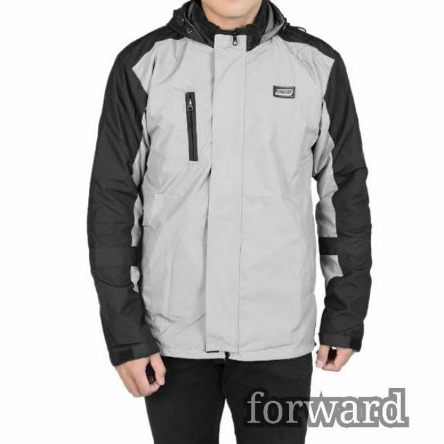 jaket pria parasut gunung motor winbreaker forward original