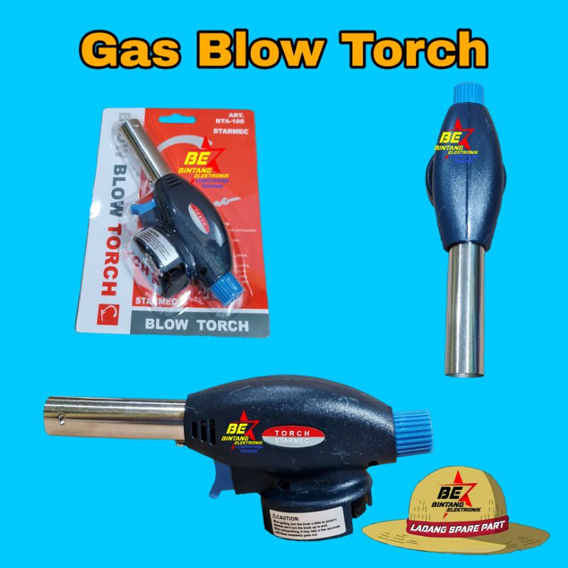 KEPALA GAS TORCH KOREK BBQ BLOW TORCH FLAME GUN ALAT LAS PEMATIK API