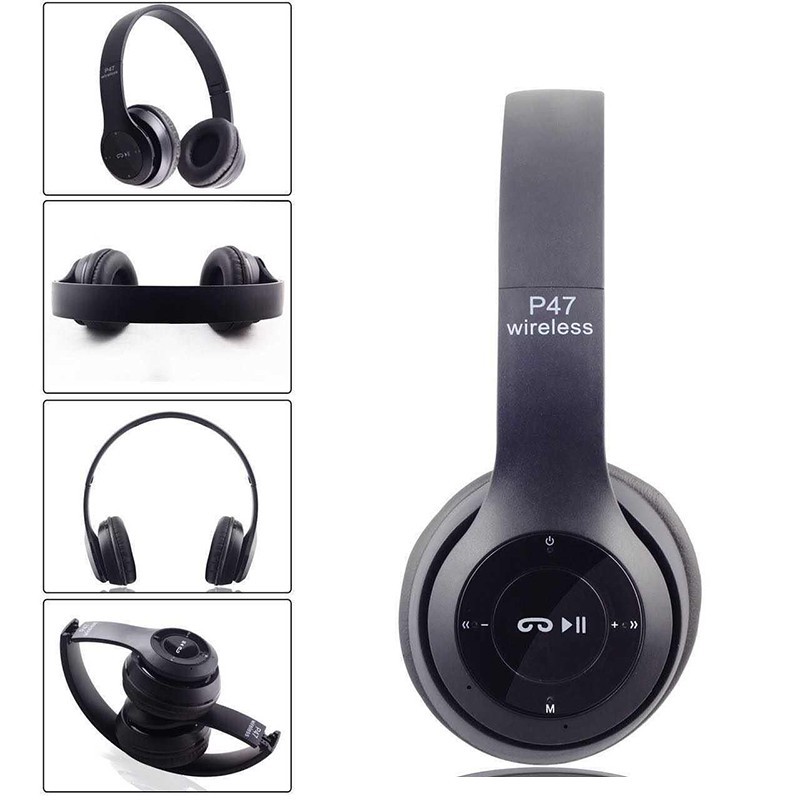 HEADPHONE Bluetooth Gaming Headset Wireless Pro Bass P47 headset Bluetooth p47 headset bluetooth