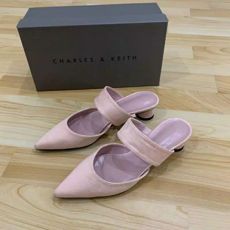 Charles and keith- soft Pink