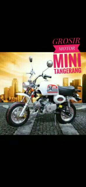 MOTOR GORILLA 110 CC MESIN 4 TAK/GORILA HONDA /MOTOR MINI CLASSIC