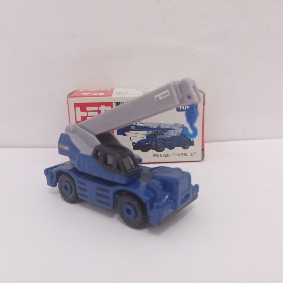 Tomica No 73 Tadano rough terrain crane diecast miniatur alat berat murah