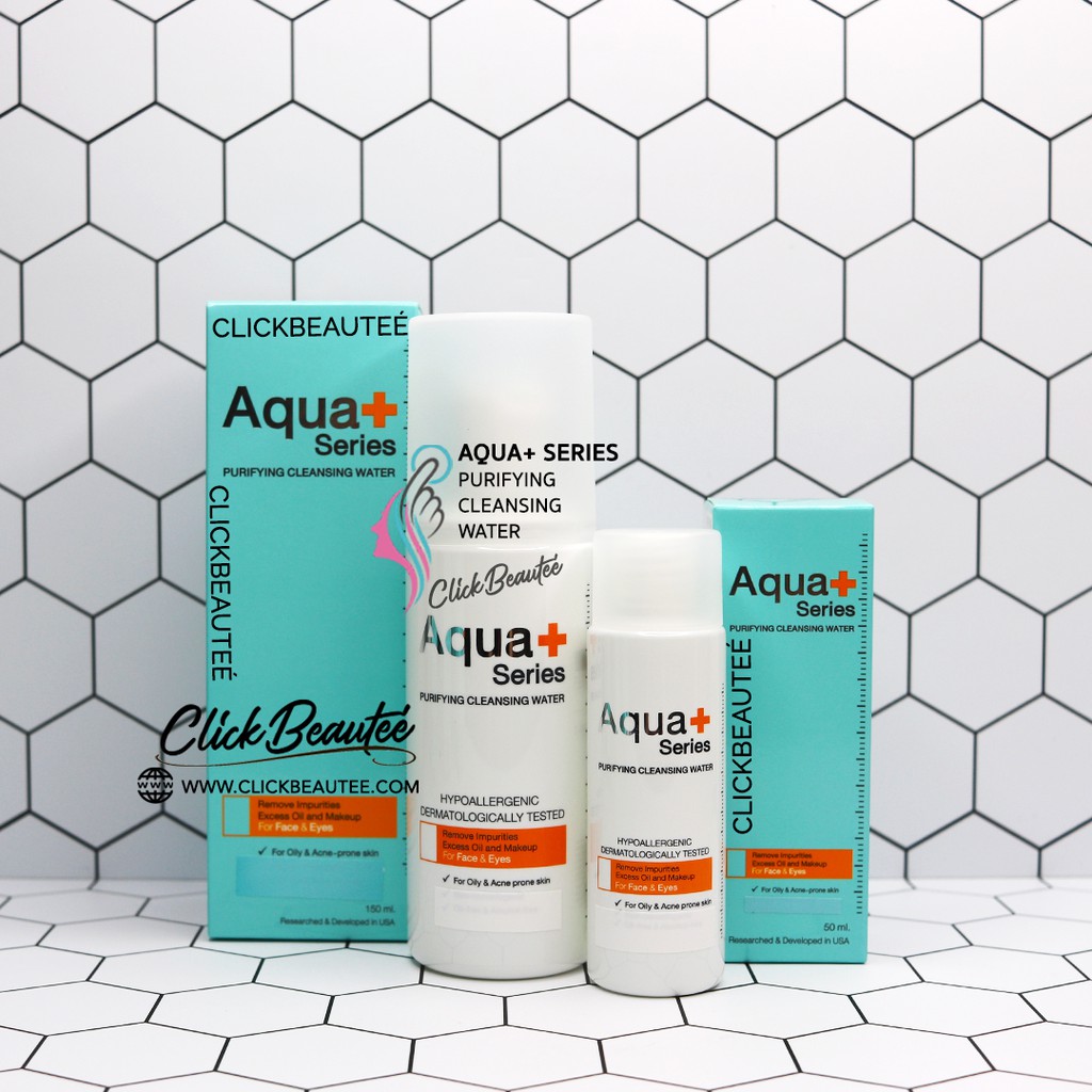Jual AQUA+ SERIES PURIFYING CLEANSING WATER 50ML 150ML Indonesia