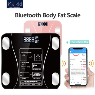 kaikki timbangan badan digital body fat monitor with app smart weight scale timbangan badan ws2