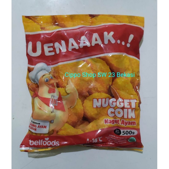 

Naget Ayam BELFOODS Uenaaak 500 gram