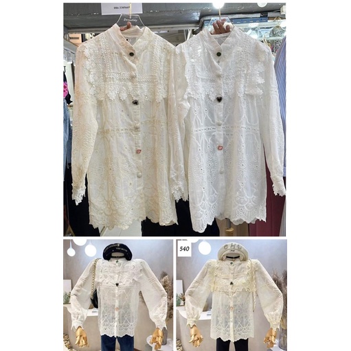 BANGKOK EMBROIDERY BLOUSE - BLUS BORDIR