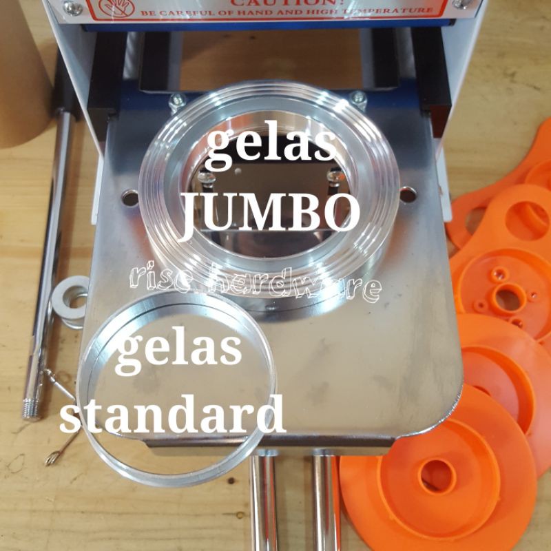 cup sealer GELAS TINGGI 22oz manual mesin press by eton ET atau CT D1