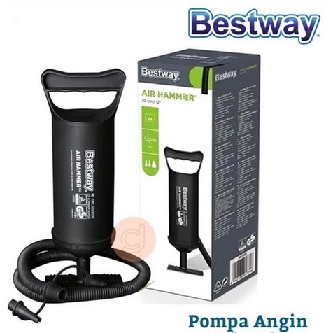 

Pompa Tabung 30cm (62002) / Pompa Angin Tangan Bestway 12 Inch/Air Hammer Inflation Pump