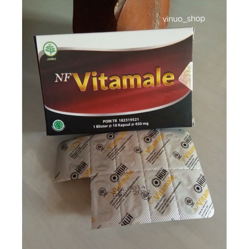 obat kuat pria kuat NF VITAMALE-Asli original BPOM Asli Original Pembesar Penis Kelamin Permanen