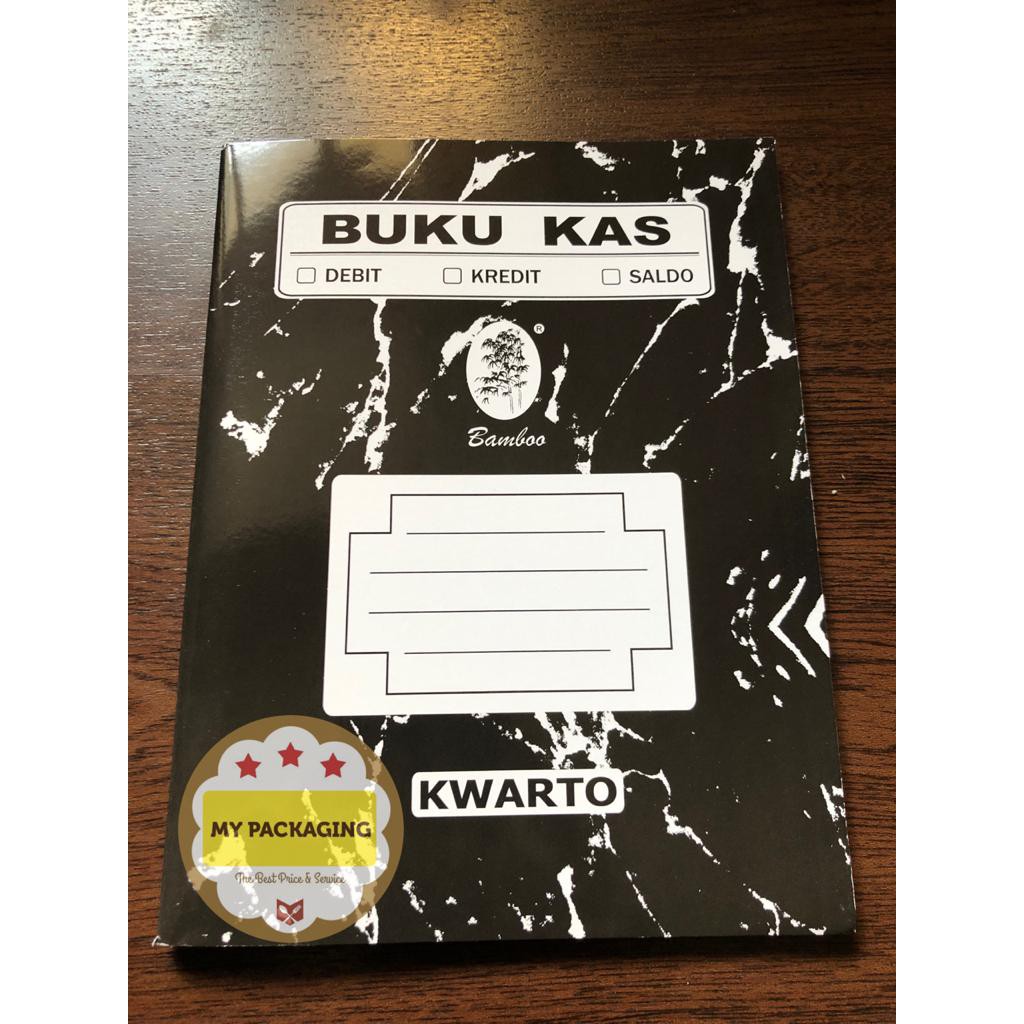 Buku Kas Kwarto 58 lembar / Catatan Keuangan - harga per pack 1 Buku