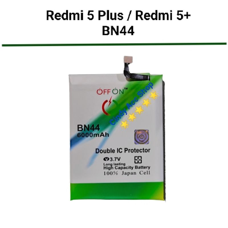 Baterai Redmi 5 Plus BN44 Battery Batre Double Power