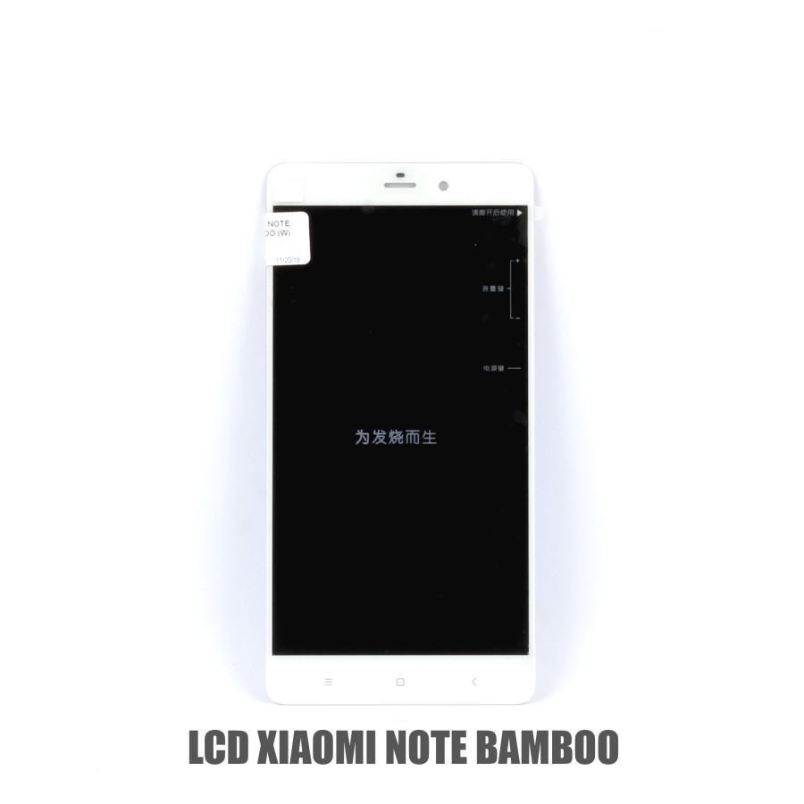 LCD XIAOMI NOTE BAMBOO VERSION FULLSET - Putih