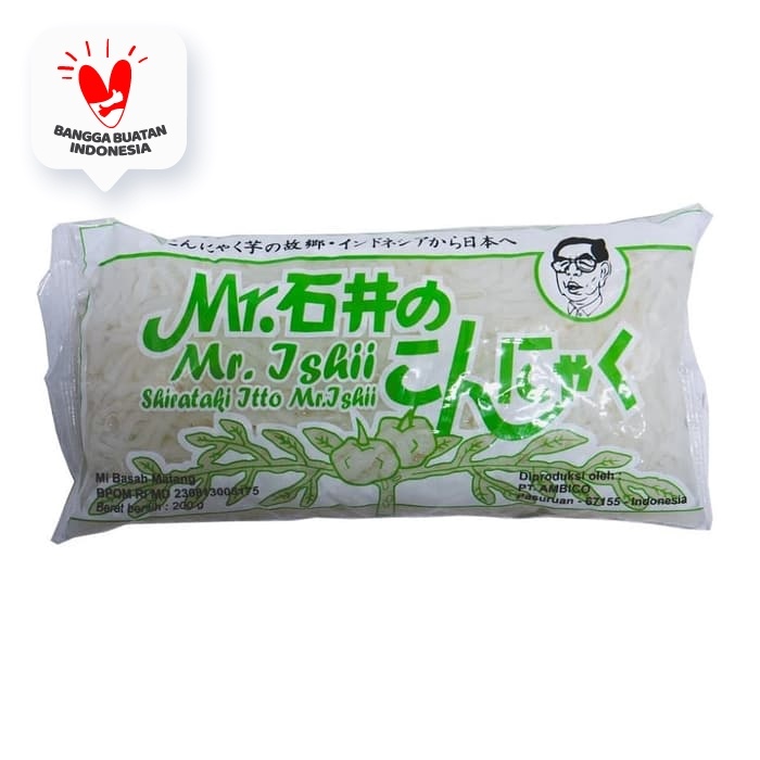 

soun-bihun- mie shirataki hijau - wet shirataki noodle 200 gram mr ishii ito -bihun-soun.