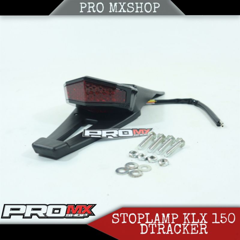STOPLAMP KLX 150 UNIVERSAL UNDERTRAIL LAMPU VARIASI KLX BF/DTRACKER SPAKBOR BELAKANG KLX VARIASI