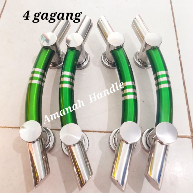 4biji 45cm handle pintu rumah stainless 33cm SSB / Gagang pintu rumah stainless kupu tarung