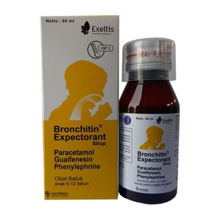Best Seller SIRUP OBAT BATUK BRONCHITIN EXPECTORANT KEMASAN 50 ML