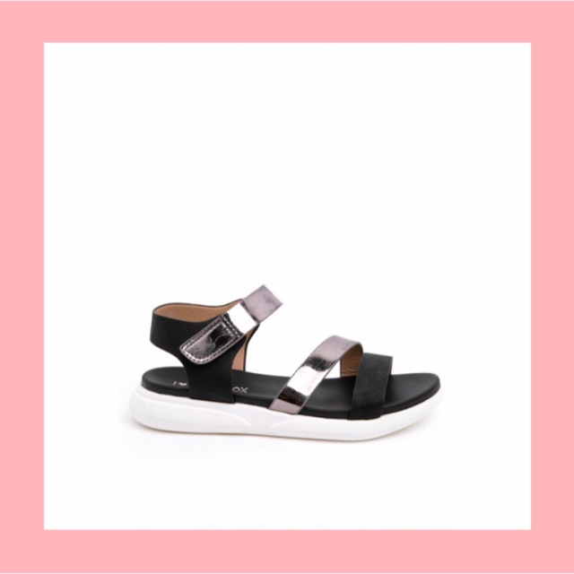 [COLORBOX] - Black Sporty Sandal New Original (Sepatu Sendal)