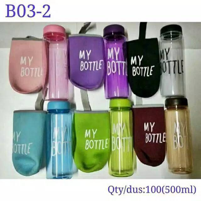 MY BOTTLE SARUNG / BOTOL WARNA / MY BOTTLE POUCH BOTOL BENIN