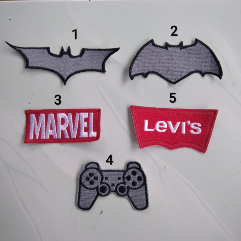 patch bordiran marvel kecil