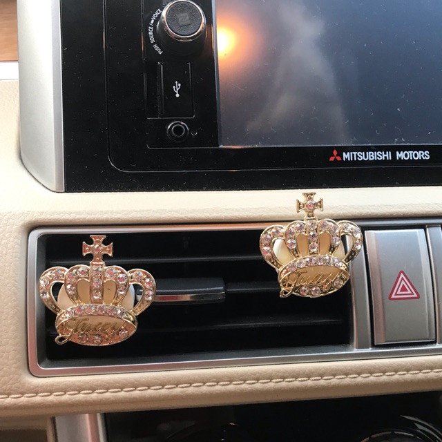 Parfume AC mobil jepit Crown mahkota PARFUM KLIP AC SMILE // Pengharum airfreshener