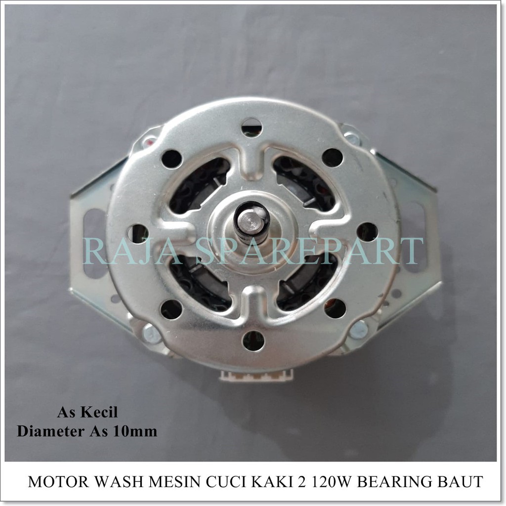 Dinamo Pencuci Mesin Cuci 2 Tabung BEARING BAUT 120watt (Merk ONECOOL)