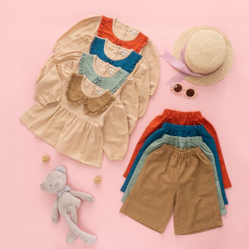 BELLA KULOT SET| SETELAN ANAK PEREMPUAN