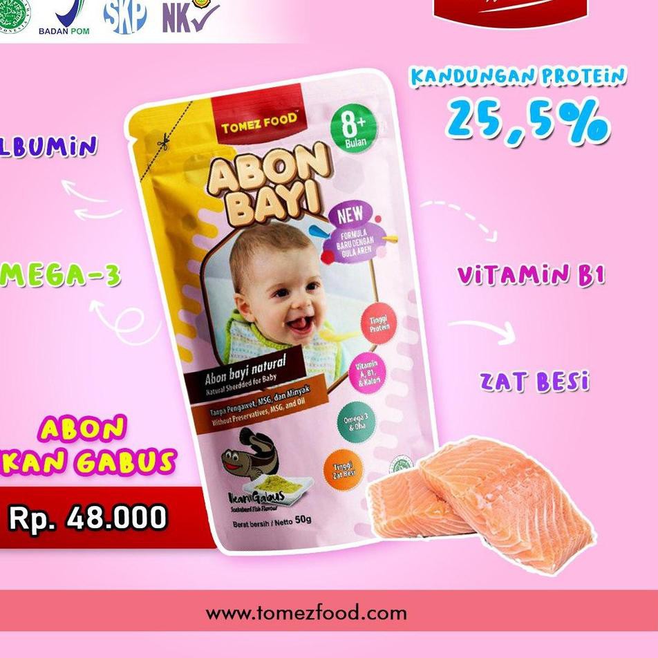 

PRI PAKET FAVO 1 ABON BAYI TOMEZ (Dori, Gabus, Sapi) 7JR