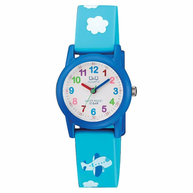 Q&amp;Q QNQ QQ ORIGINAL RUBBER BAND VR99J003-005Y Ready Jam Tangan Anak Anti Air CHEERFULL STYLE