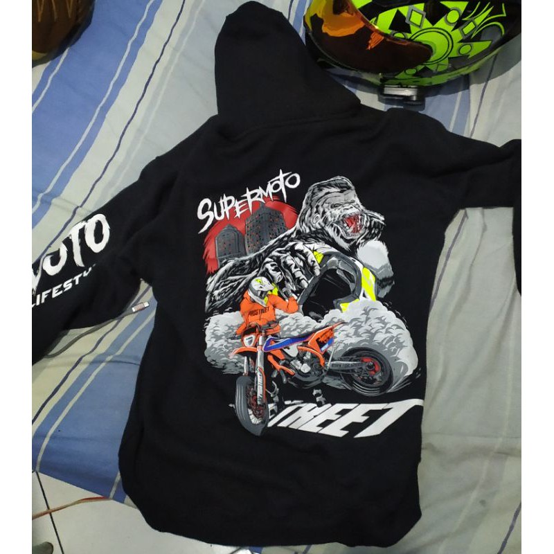 Hoodie Prostreet Supermoto Gorilla XL.