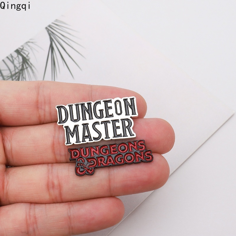 Bros Pin Enamel Dungeon Master Dragons Dnd20 Untuk Bermain Peran