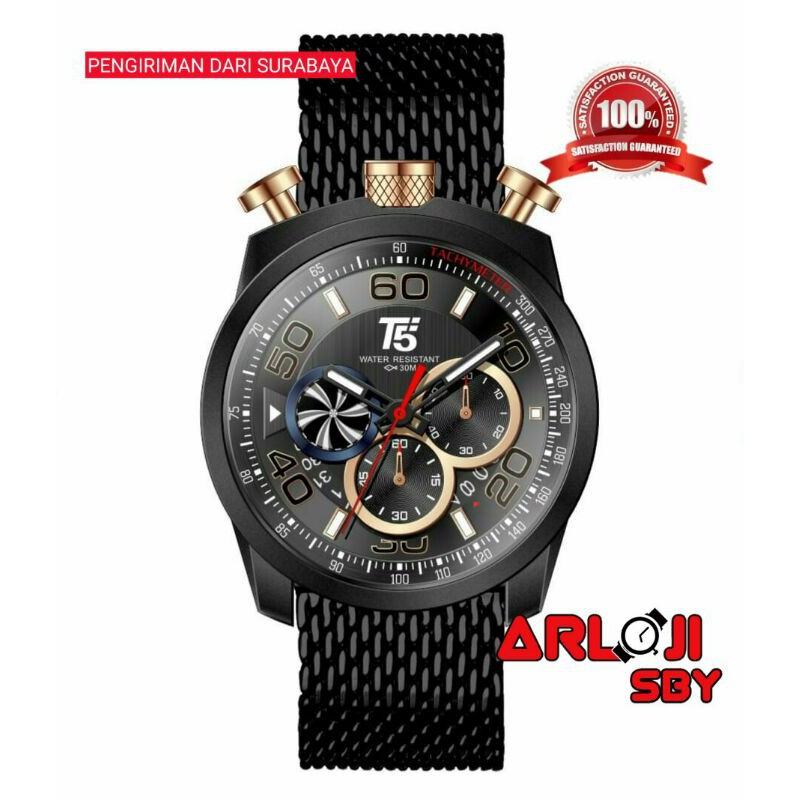 JAM TANGAN PRIA T5 H3748 CHRONO ORIGINAL TAHAN AIR