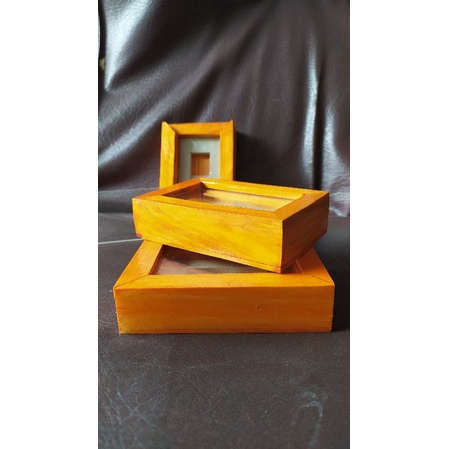 Box Flashdisk Kayu Persegi Panjang
