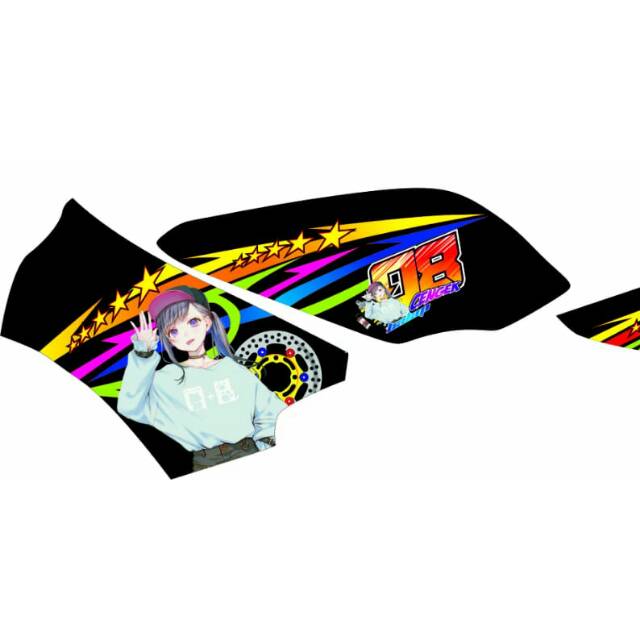 Striping ninja ssr striping ninja r striping ninja sticker variasi ninja striping variasi ninja