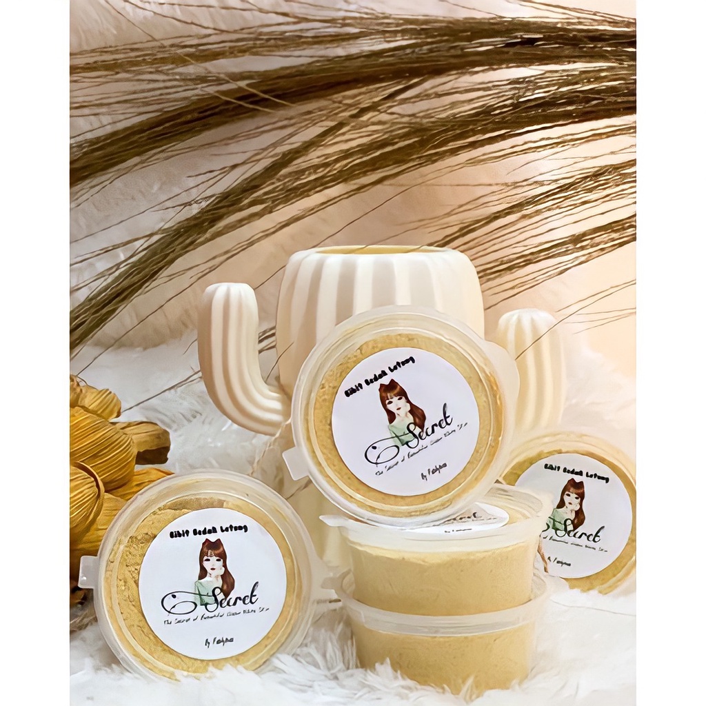 Bibit pemutih / Secret by Febhybiee (bibitnya bedak lotong dan lulur rempah)Bibit pemutih / Secret b