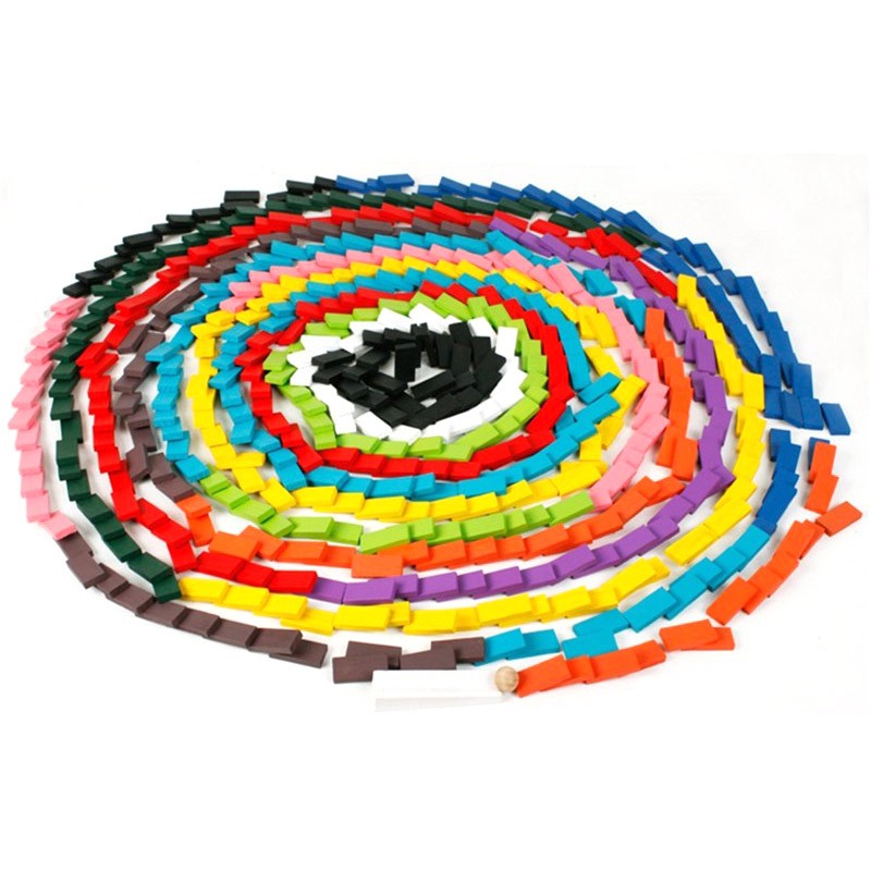Mainan Anak Ketangkasan Balok Domino 120 PCS Merk ROXPORT Original