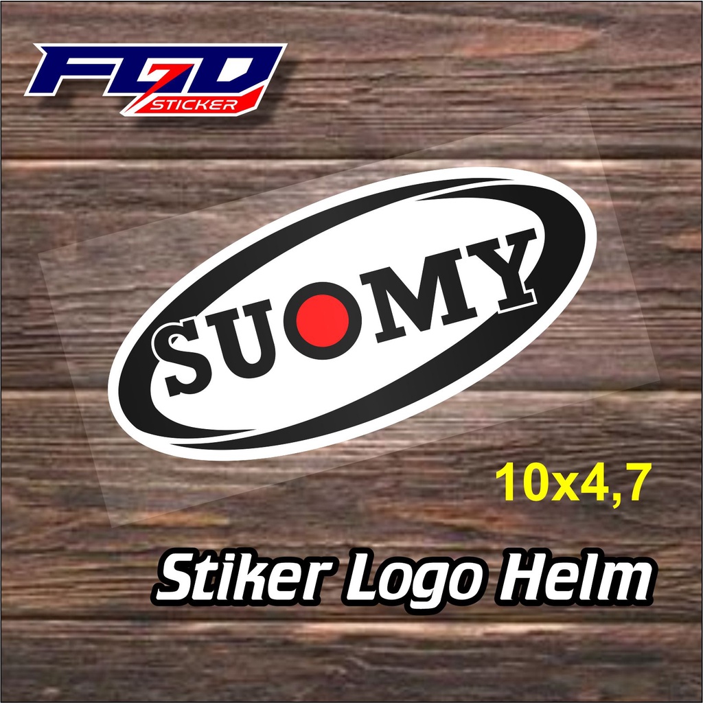Stiker Logo SUOMY Helm / Sticker SUOMY / Stiker Helm / Stiker Logo SUOMY / Stiker Cutting