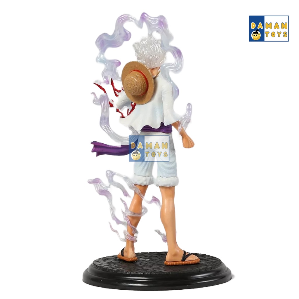 Figure Nika Luffy Gear 5 Anime One Piece Joy Boy Nika Sun God Mainan Pajangan