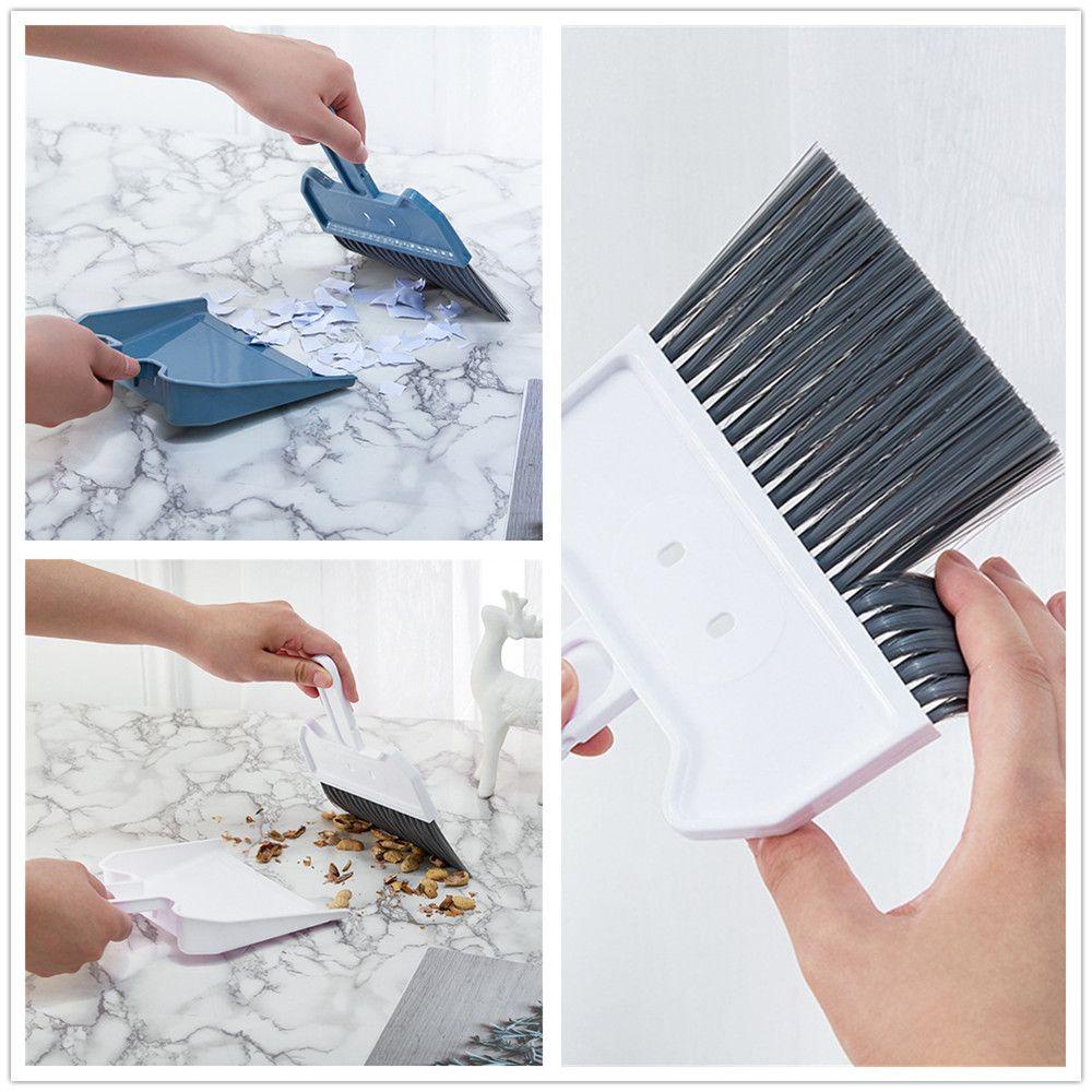 TOP Sapu Pengki Set Lucu Manual sweeper Alat Rumah Tangga Sapu Mini