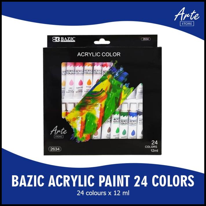 

Cat Akrilik - Bazic Acrylic Set 24 Warna