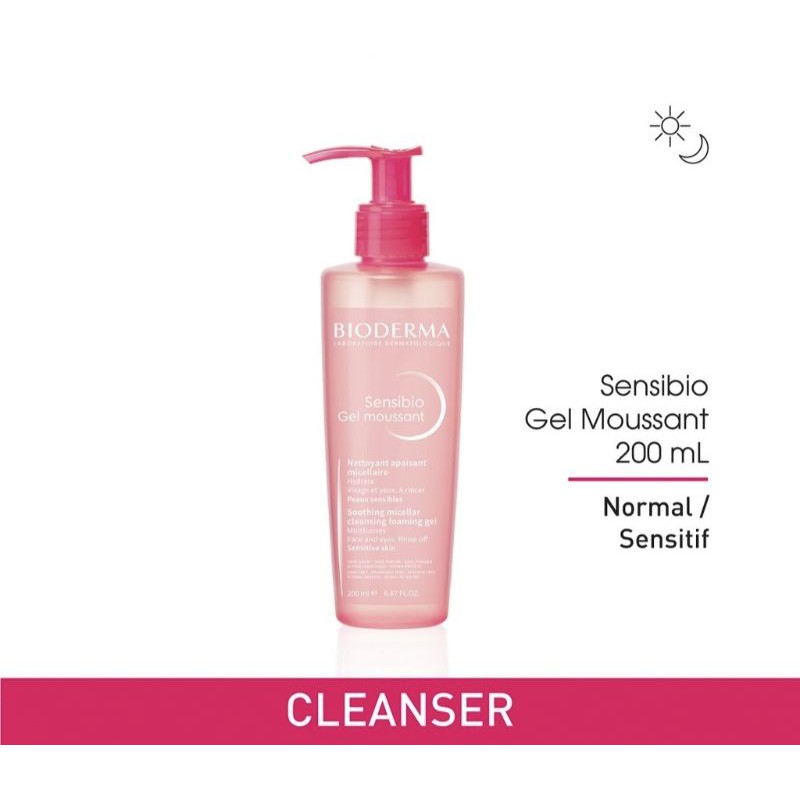 Bioderma sensibio gel moussant